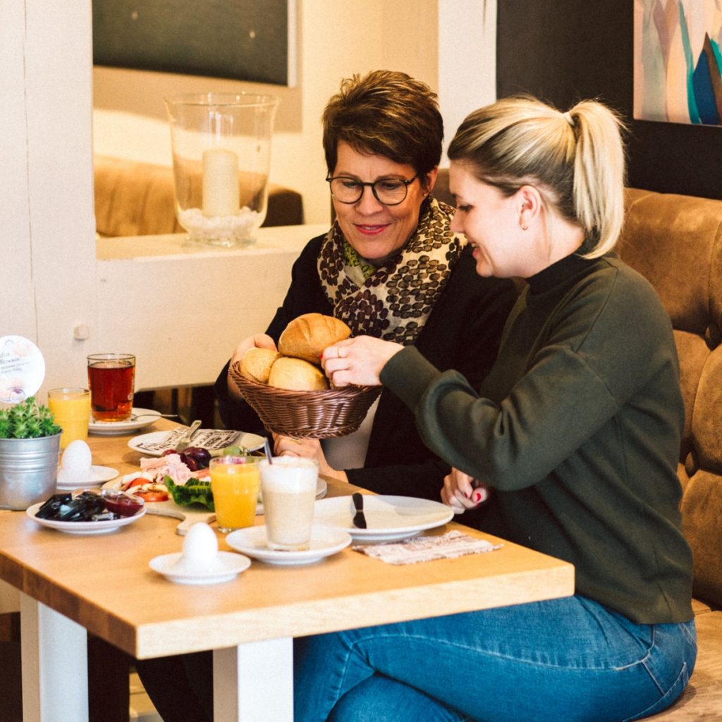 Mecklenburger Backstuben - Frühstück im Café