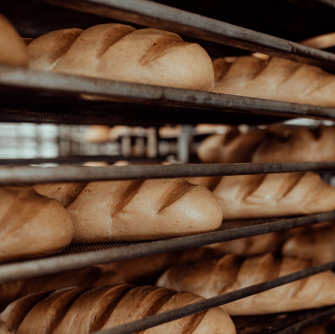 Mecklenburger Backstuben - Brote im Ofen